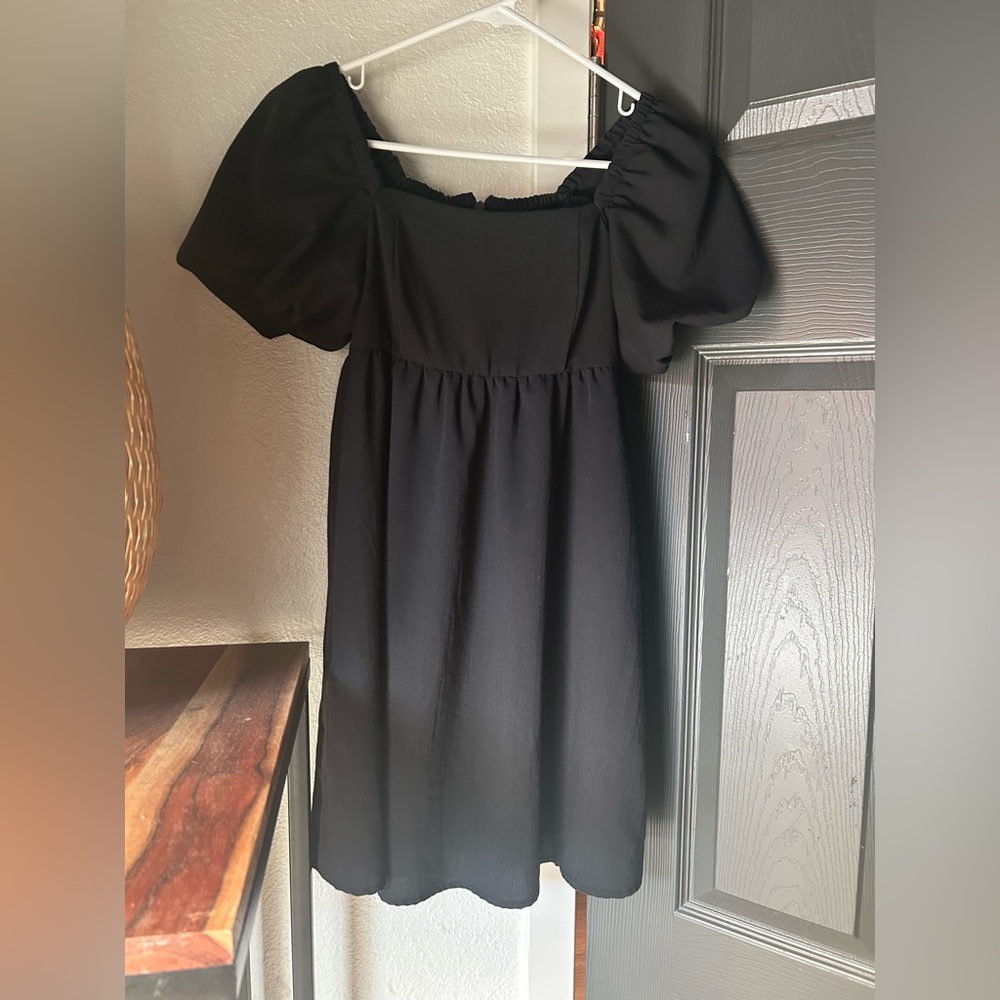 BP Black Babydoll Mini Dress